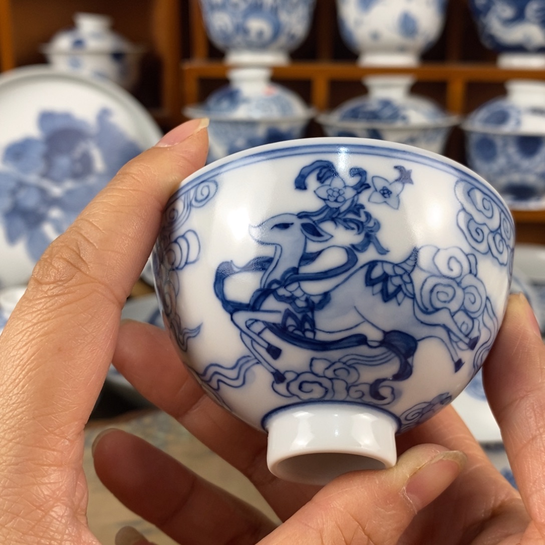 瓷片景德镇陶瓷手绘茶器264