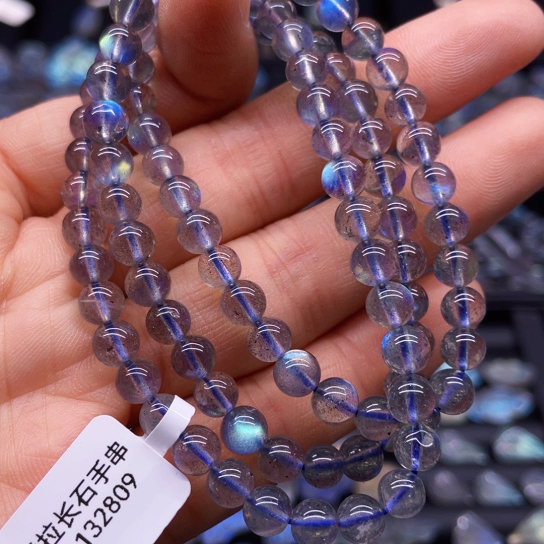 长石手链未镶嵌5.6左右