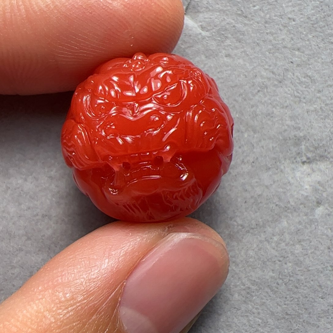 南红玛瑙珠子未镶嵌