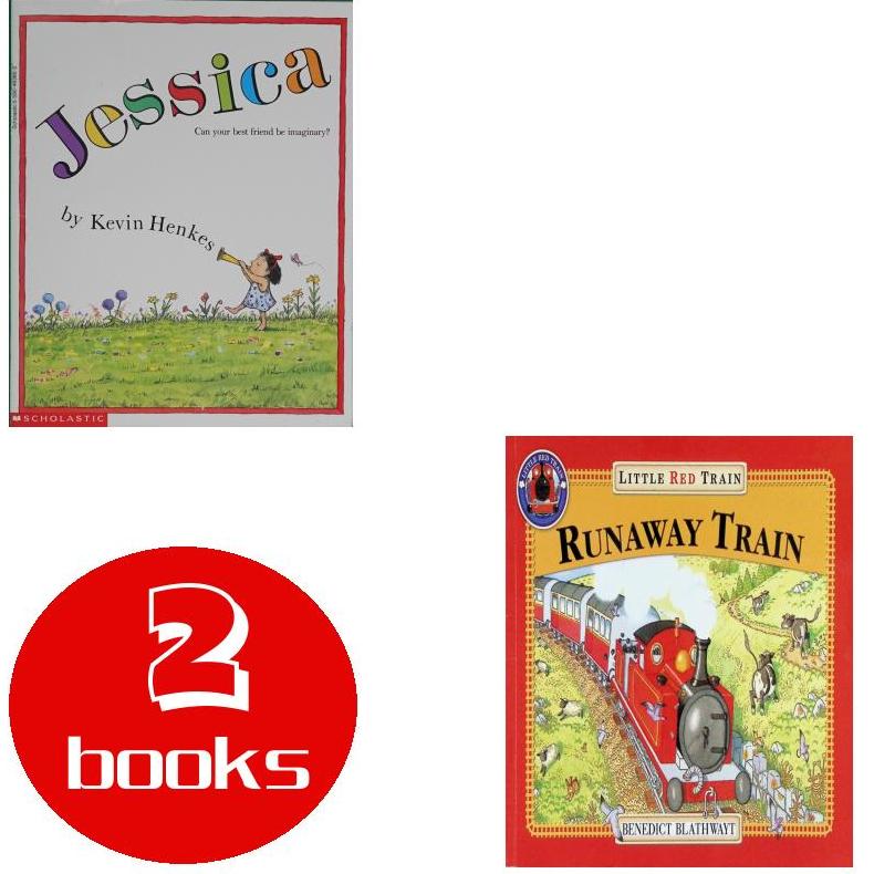 英文原版绘本2本l93511215