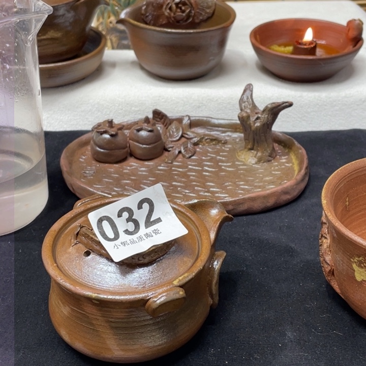 杯爱***鱼柴烧手工螃蟹制品032