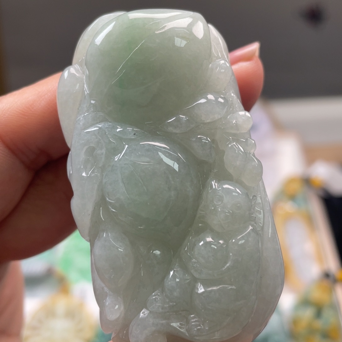 翡翠吊坠(不含链)未镶嵌