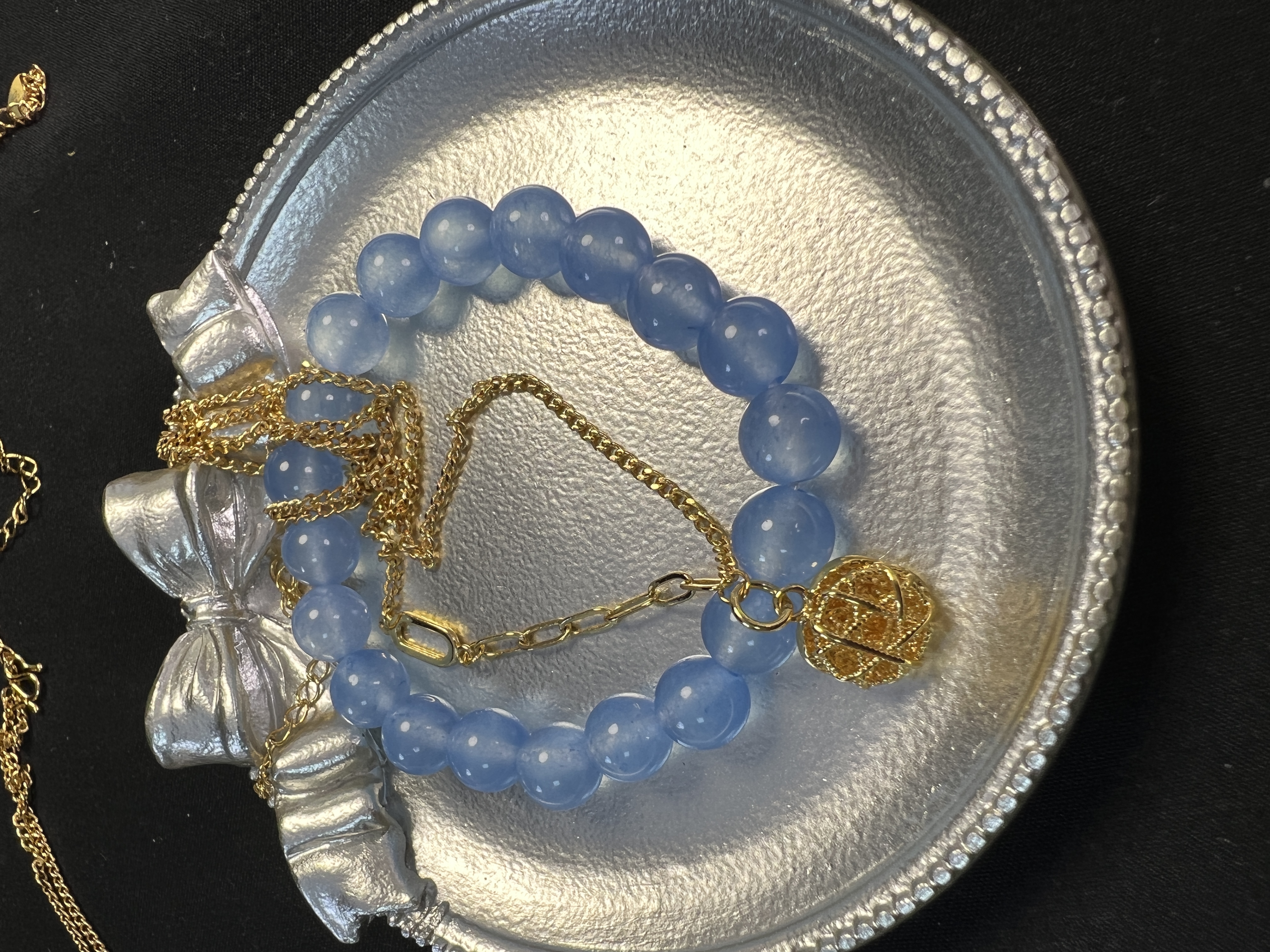 【黎总专属】M拉丝方糖项链