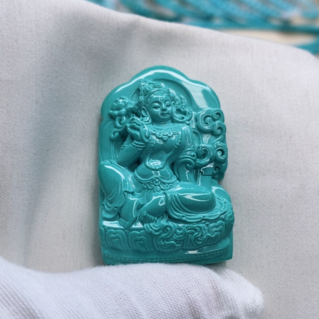 绿松石珠宝奇石未镶嵌