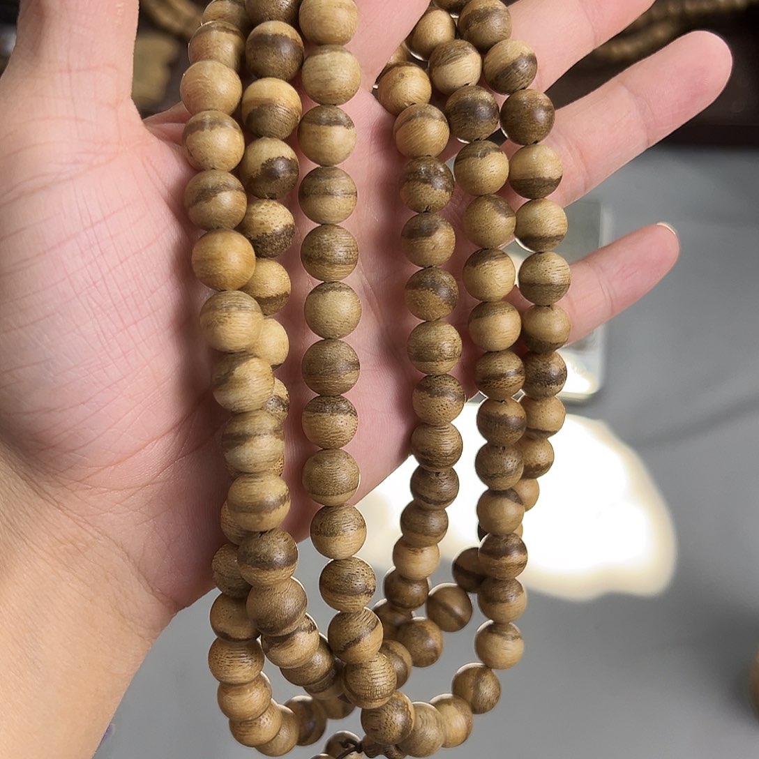 沉香沉香香囊正区正品达拉干1.0mm圆珠多圈福利款多样性发一