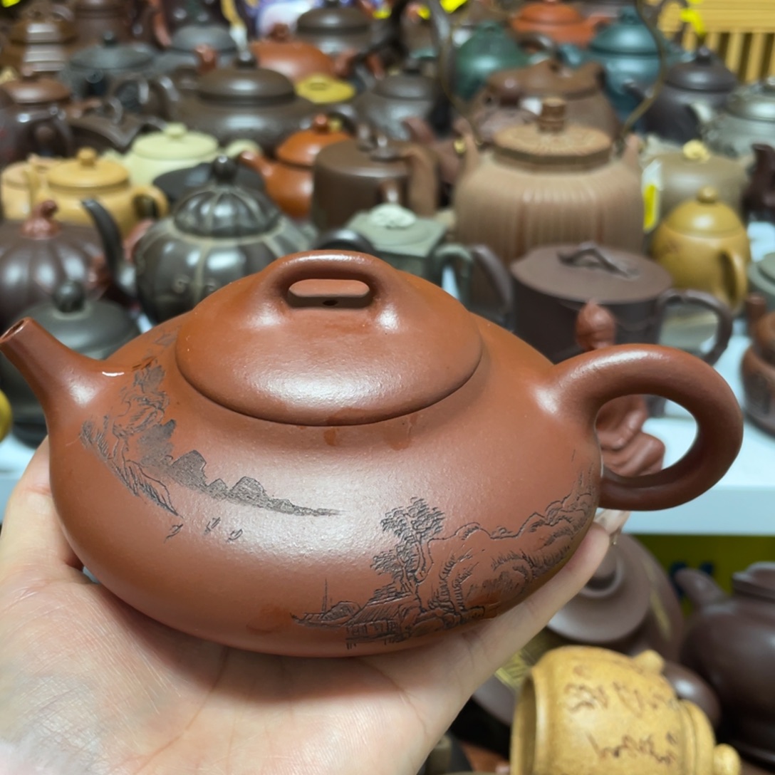 顺***子紫砂茶壶紫砂艺术作品