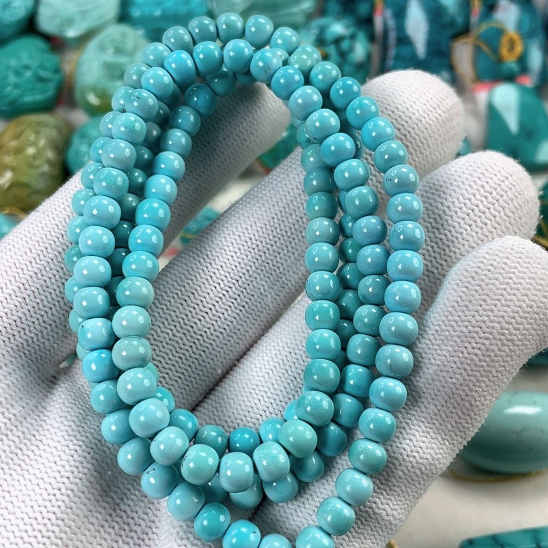 绿松石未镶嵌挂件