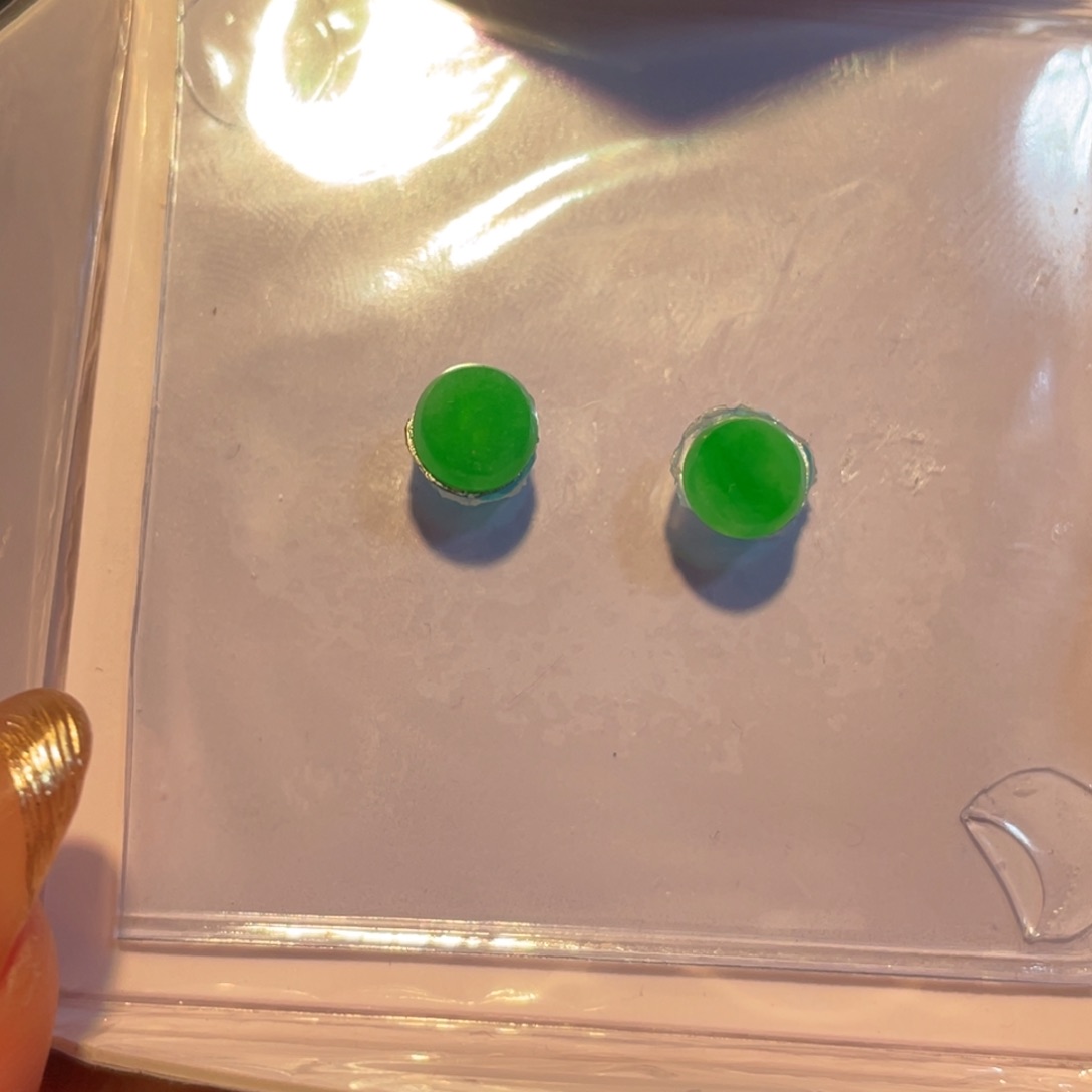 颈饰未镶嵌翡翠无事牌