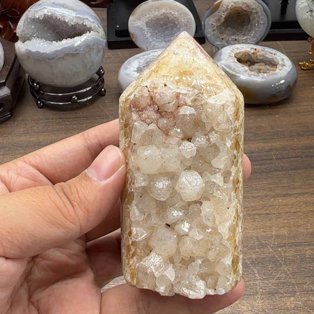 水晶水晶无镶嵌未镶嵌柱子31