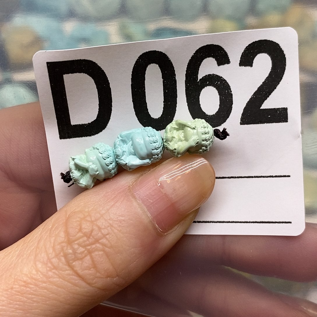 未镶嵌绿松石绿松石配饰定制