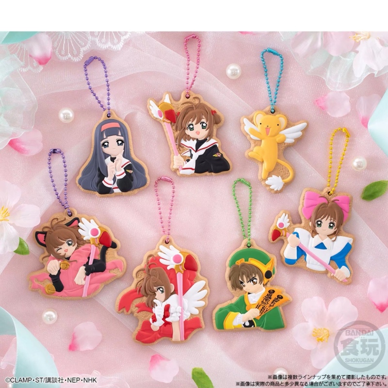 【国现包邮】魔卡少女樱万代饼干挂件 日谷正版