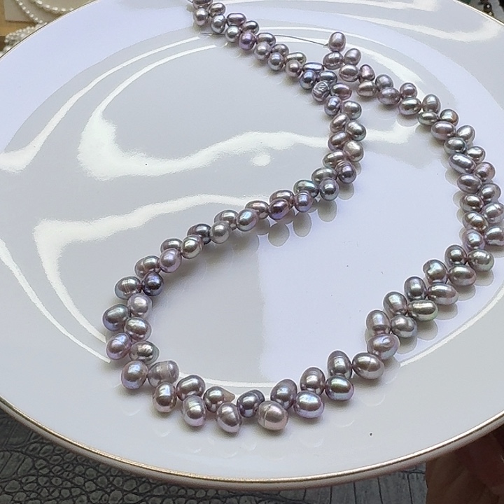 耳饰合金淡水珍珠