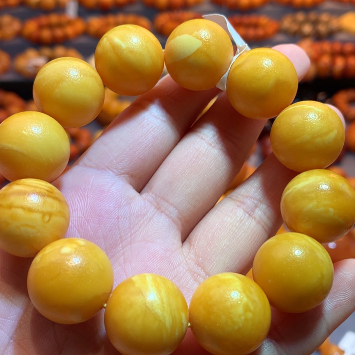 【闪购商品】未镶嵌蜜蜡手串蜜蜡手串