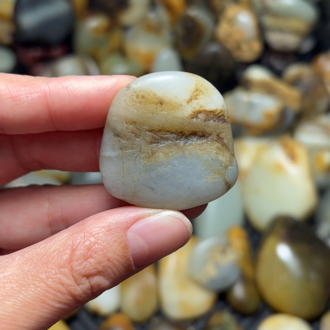 和田玉（青玉）B35未镶嵌