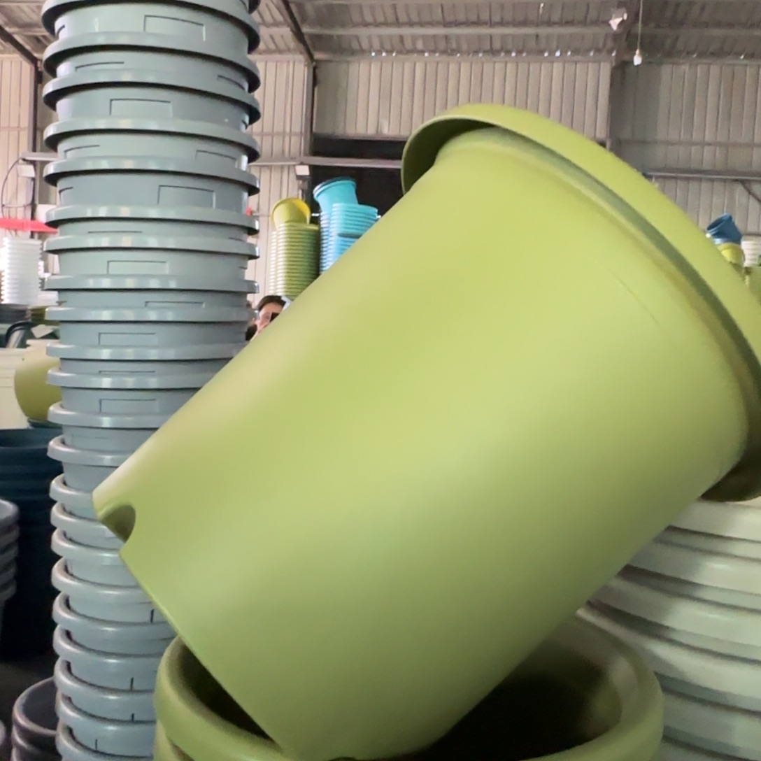 树脂四季盆7#无拖果绿微瑕6