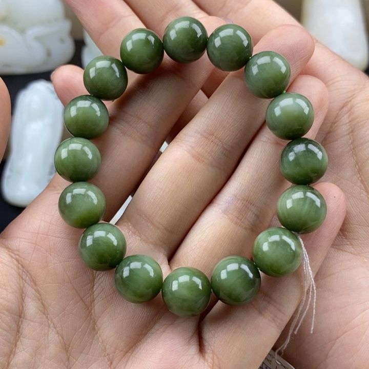 和田玉手链未镶嵌