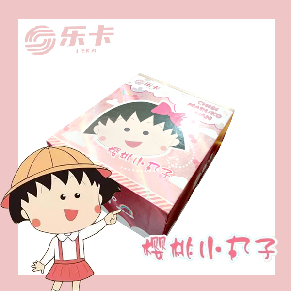 乐卡樱桃小丸子动漫卡牌收藏盲盒