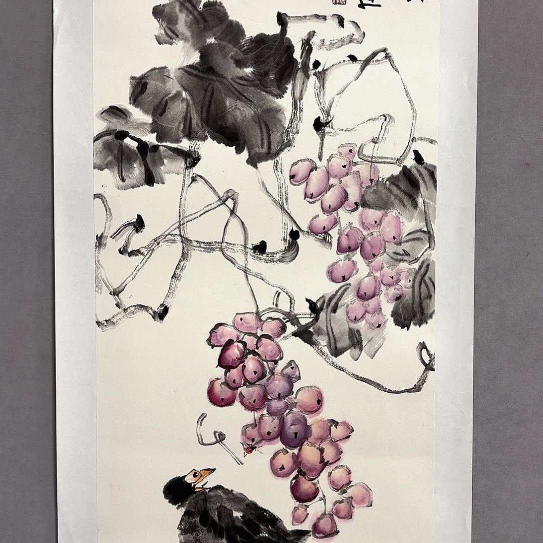 国画国画纯手绘作品请放心去藏