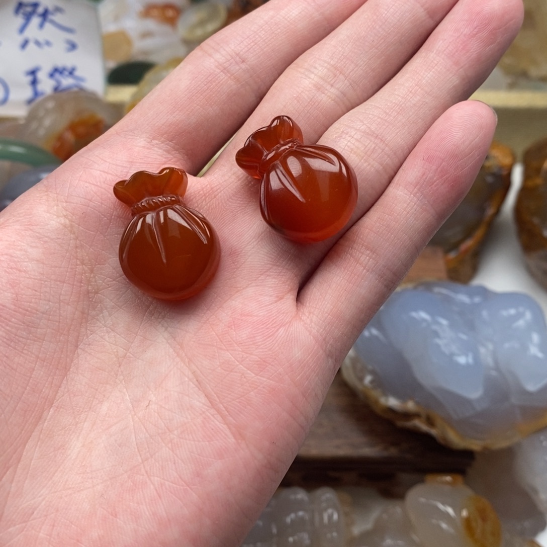 玛瑙/玉髓未镶嵌颈饰