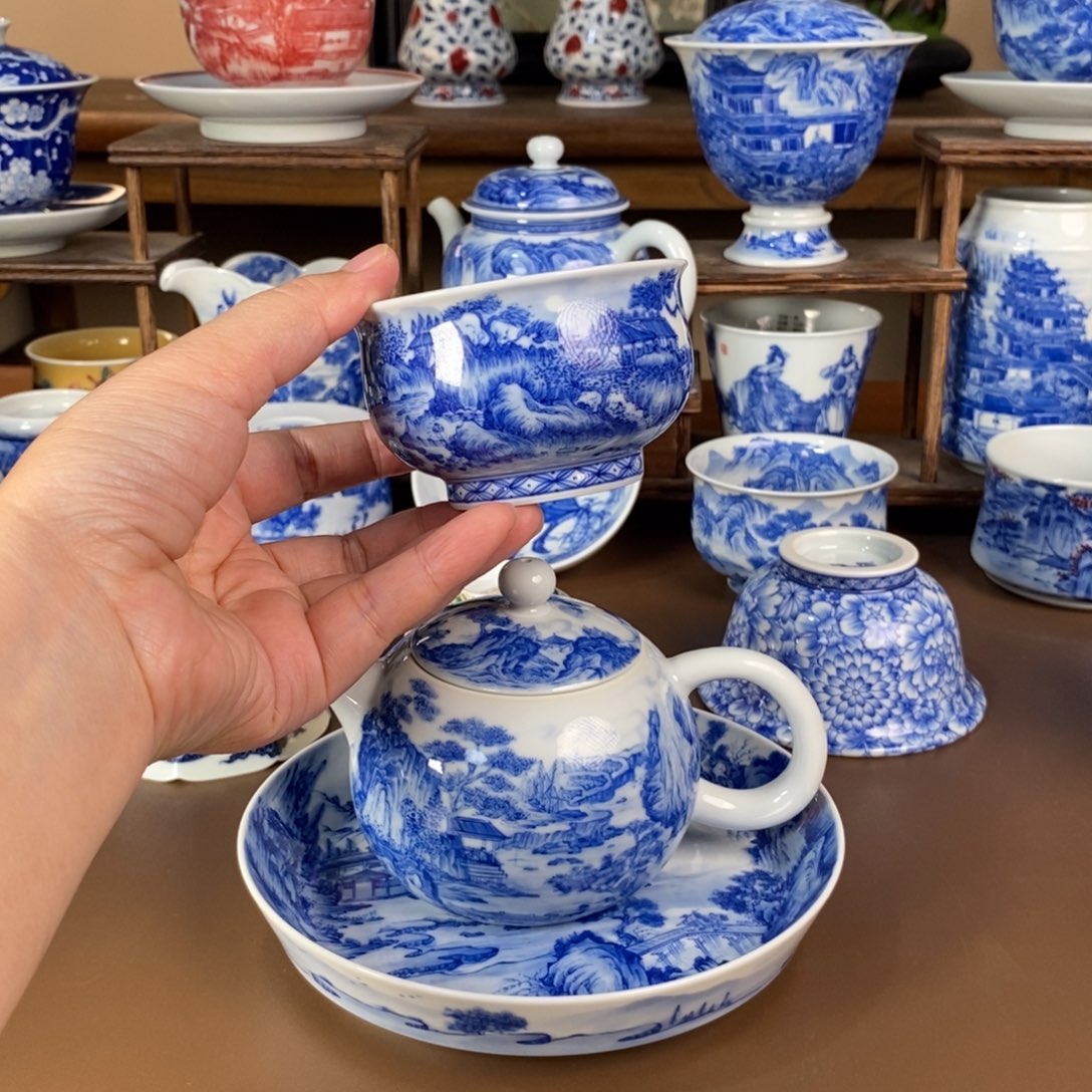 景德镇陶瓷手工手绘