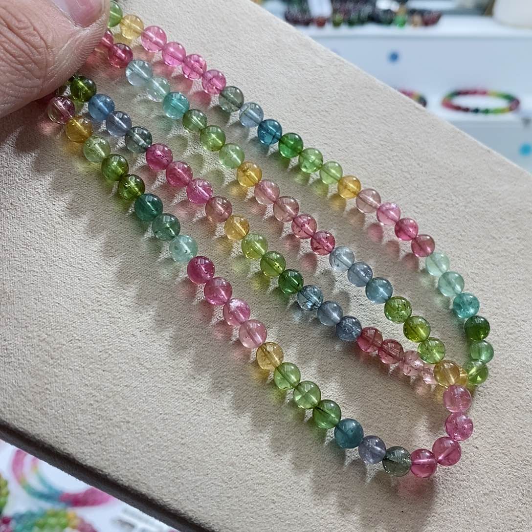 碧玺手链未镶嵌手链