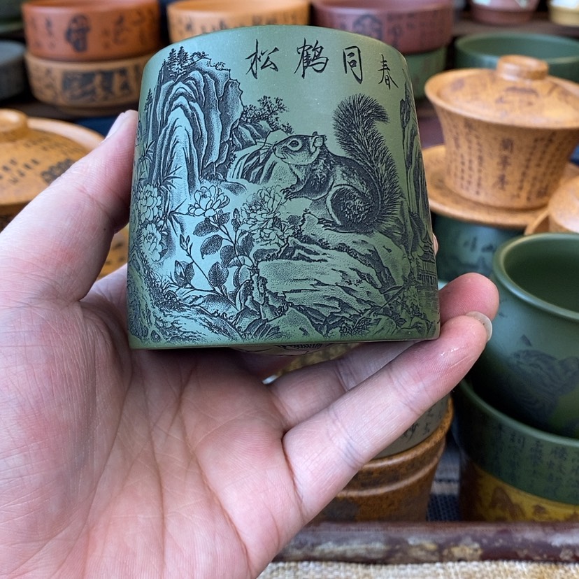 【闪购商品】紫砂杯子宜兴全手工紫砂杯