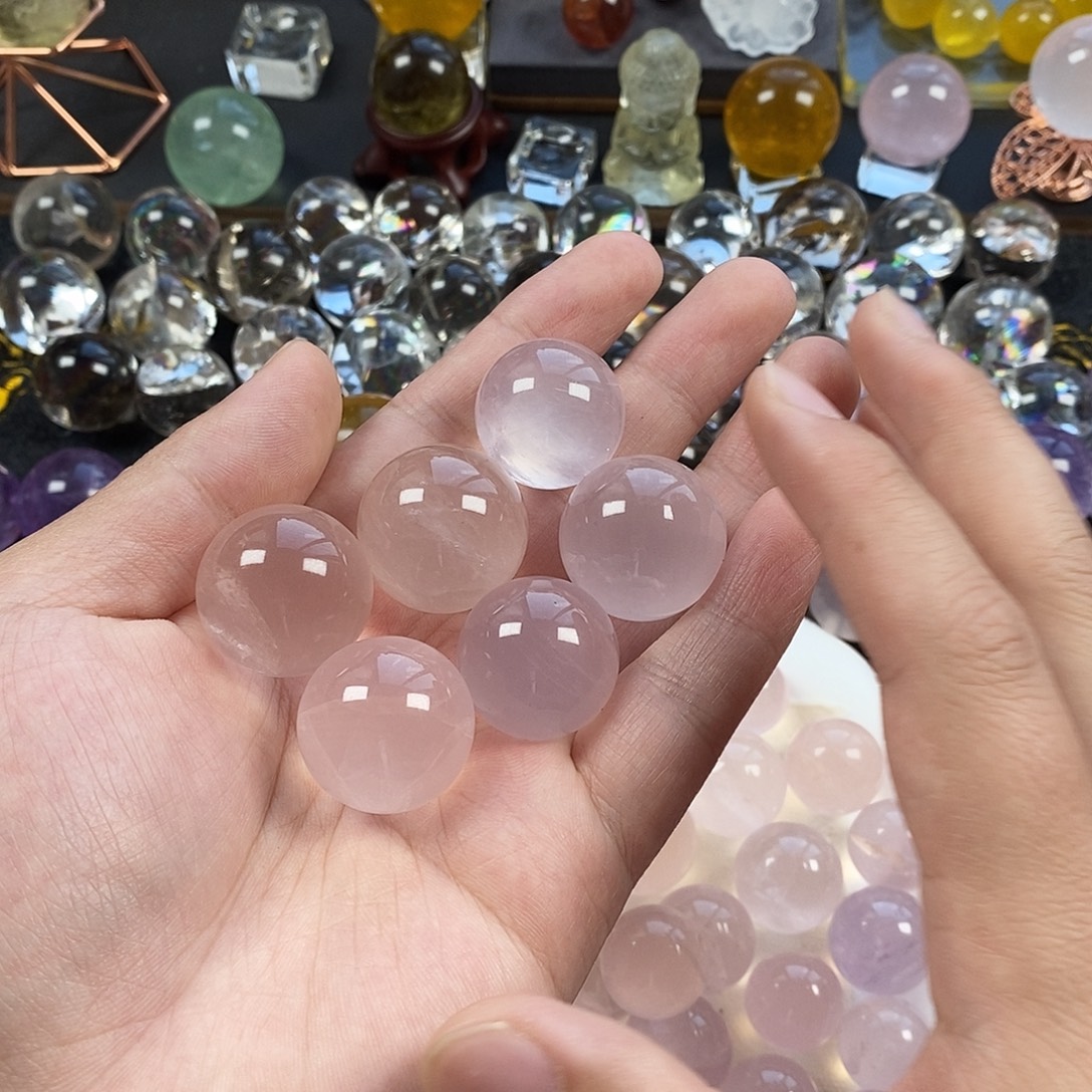 紫晶未镶嵌颈饰粉晶