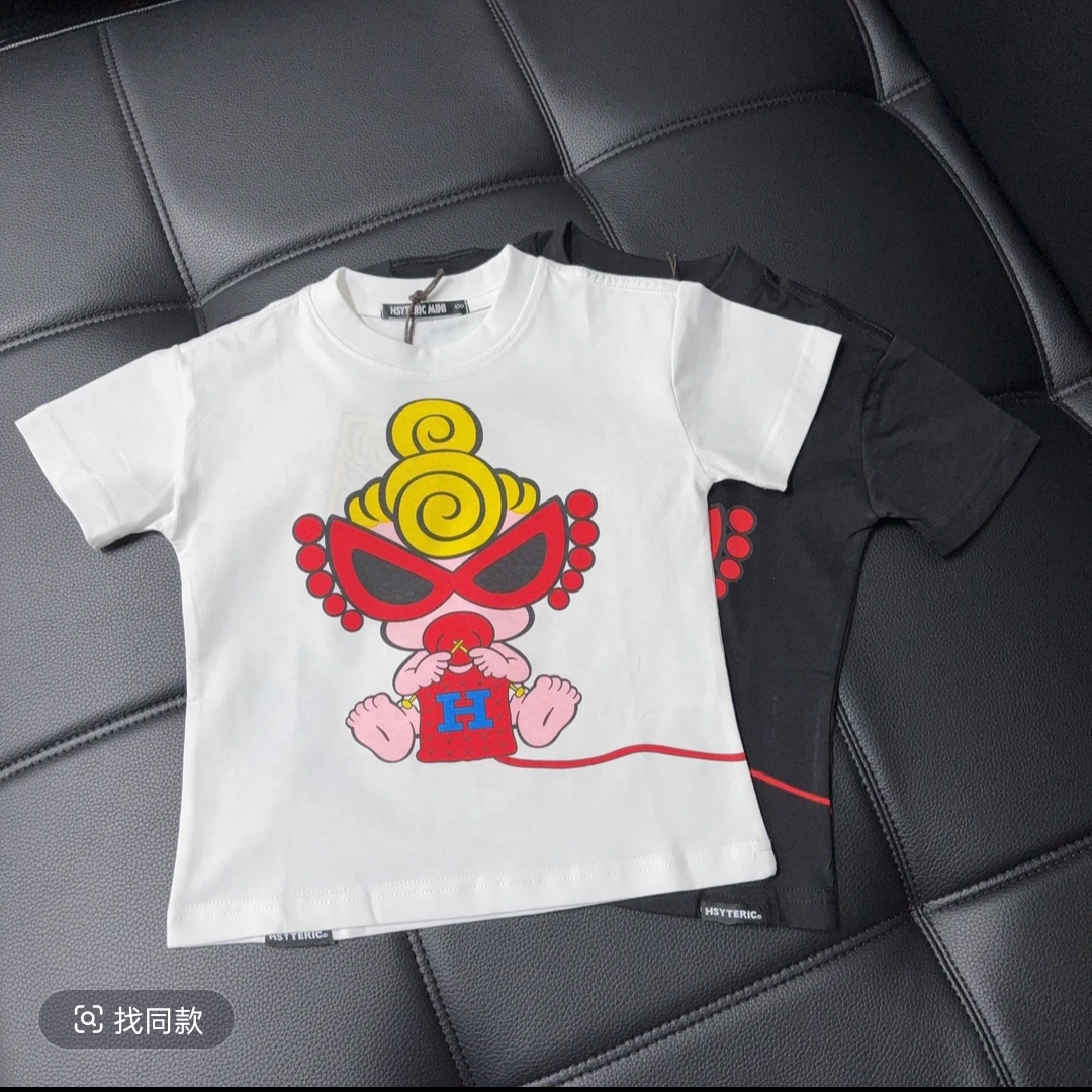 .9053【织毛衣】夏季休闲百搭儿童短袖