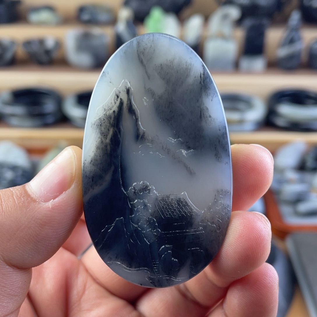 未镶嵌和田玉挂件