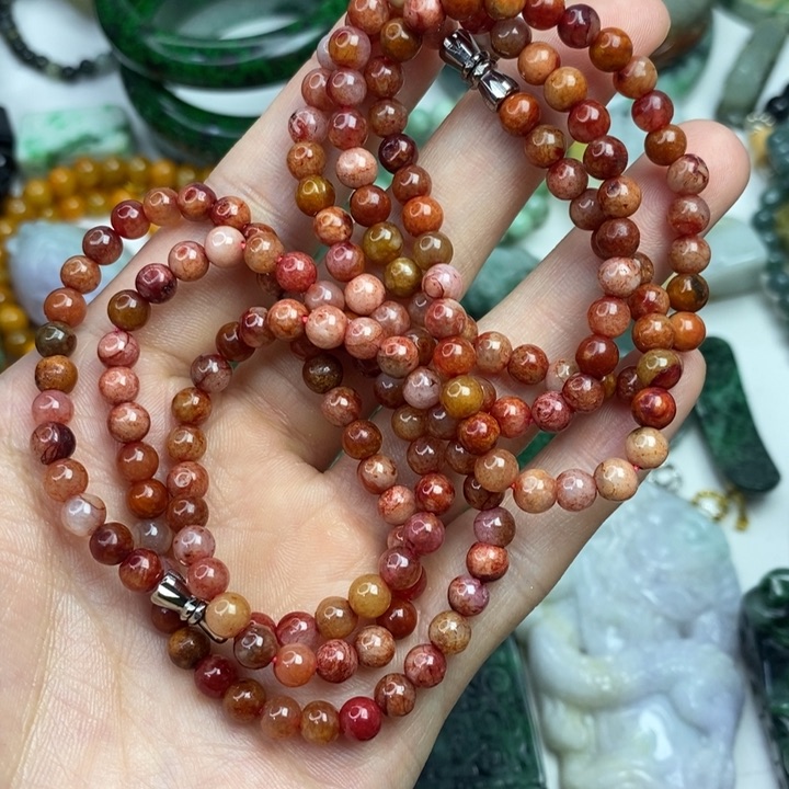 颈饰未镶嵌翡翠宿*