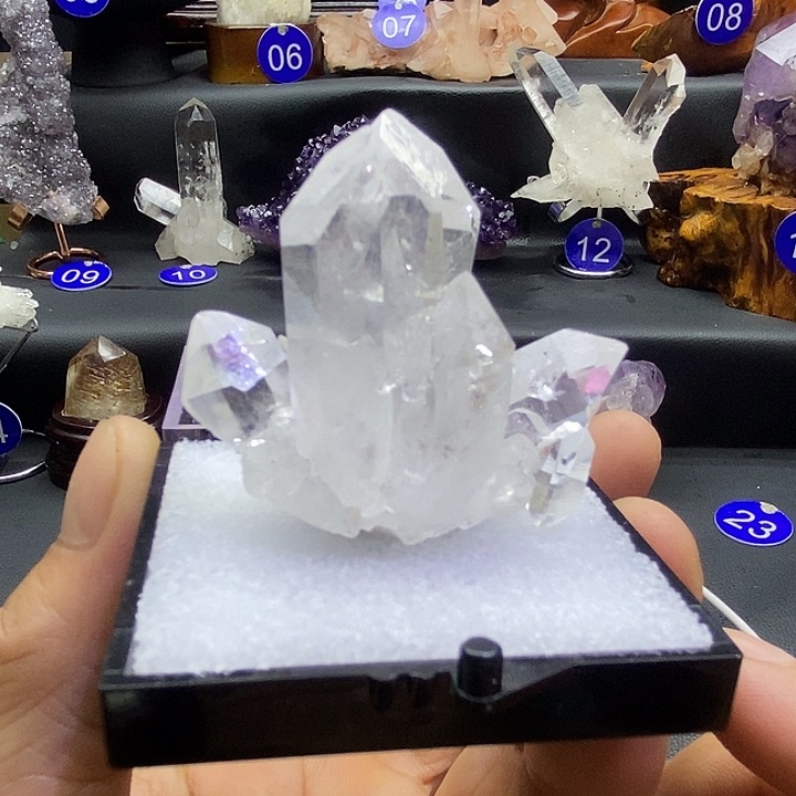 石材天然水晶摆件