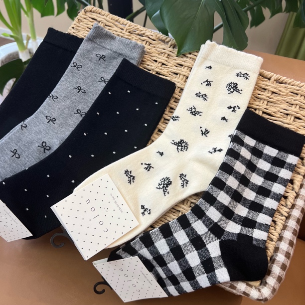 冬季保暖羊绒女袜