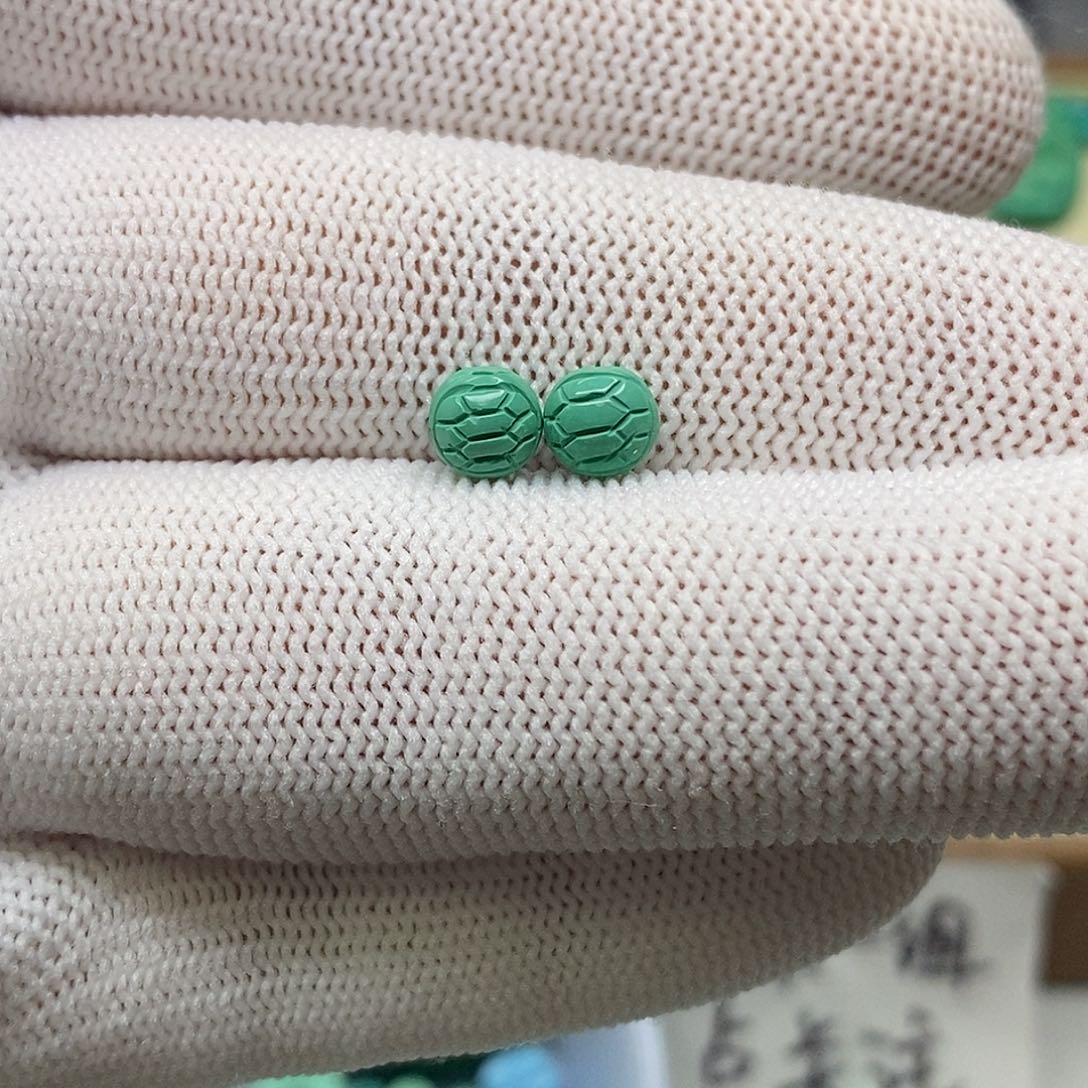 卡6mm富甲一方高瓷绿色