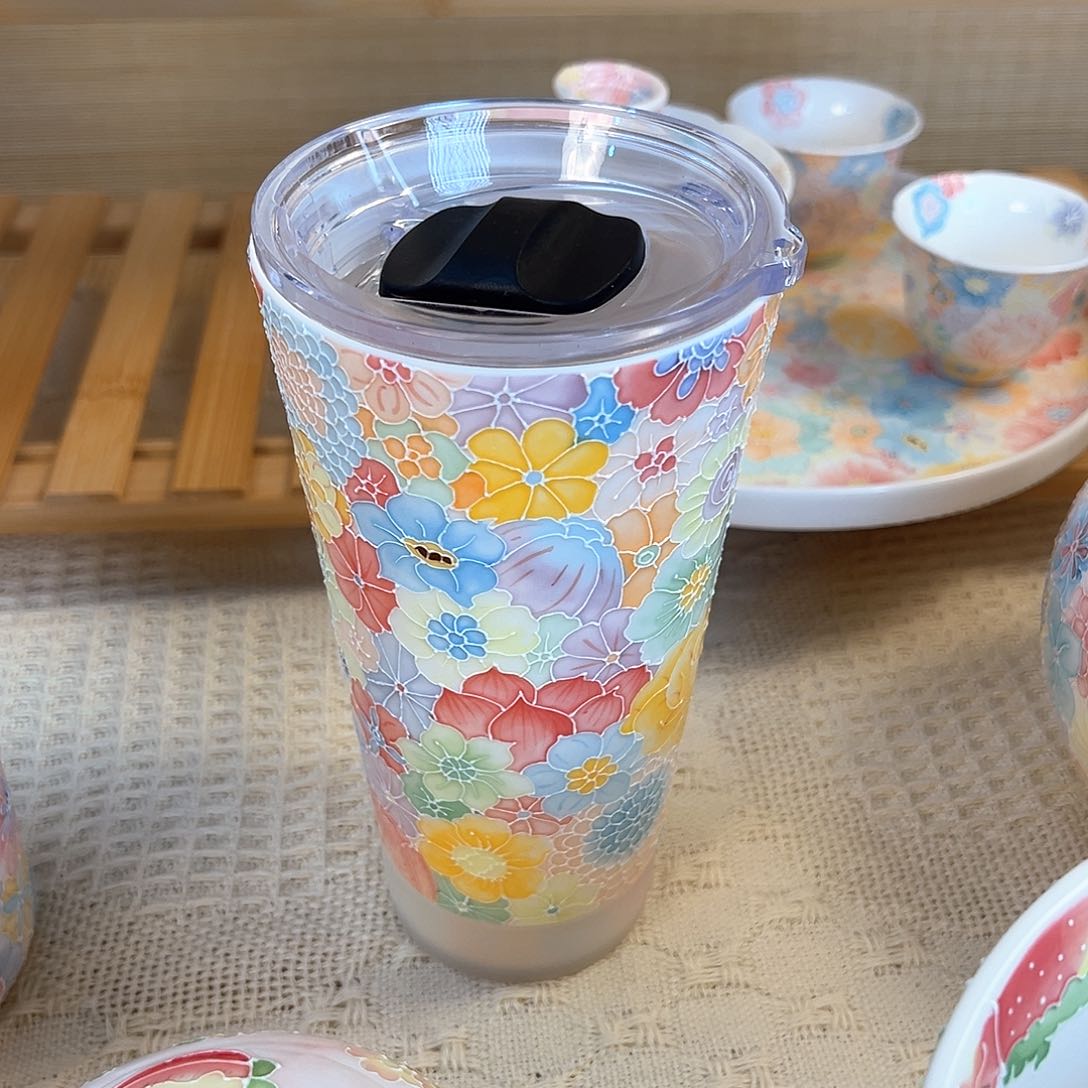 景德镇手绘陶瓷杯子