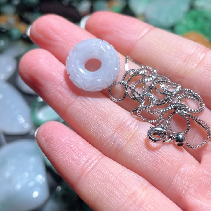 【闪购商品】翡翠颈饰未镶嵌天然翡翠