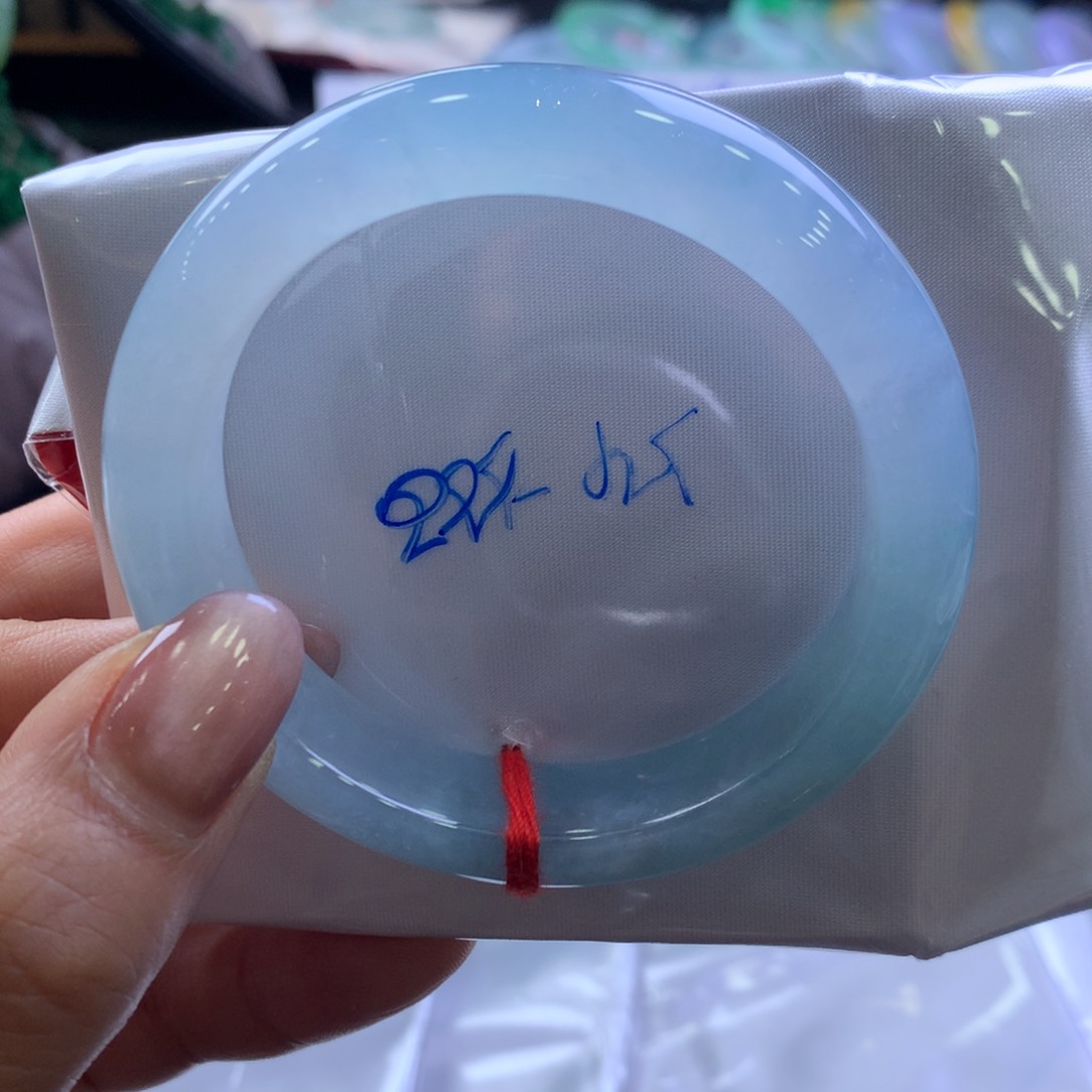 翡翠手镯未镶嵌5455正