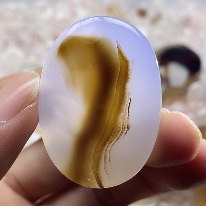 玛瑙/玉髓未镶嵌颈饰