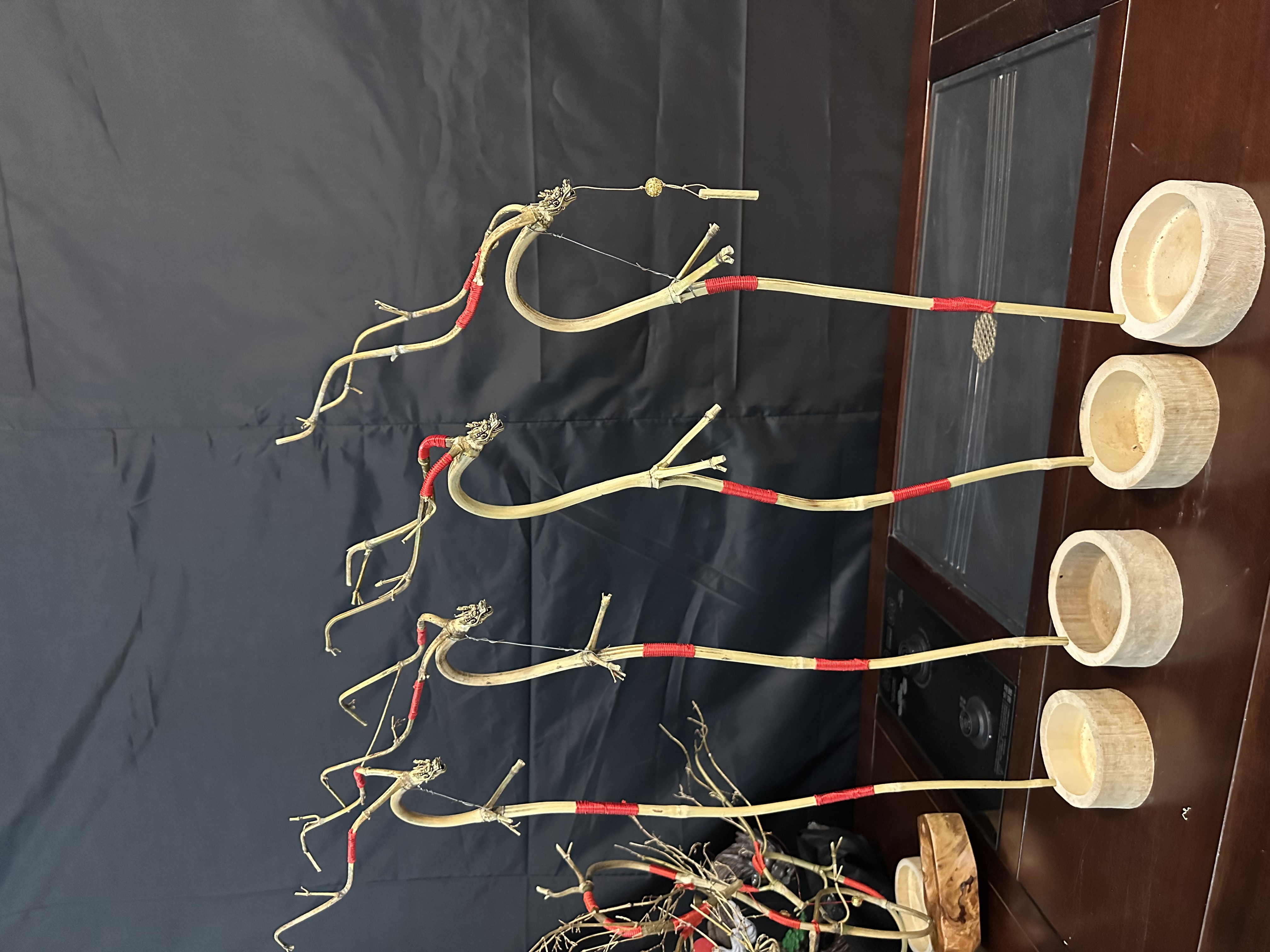 【倒流香款不带吊坠】龙挂香香薰摆件