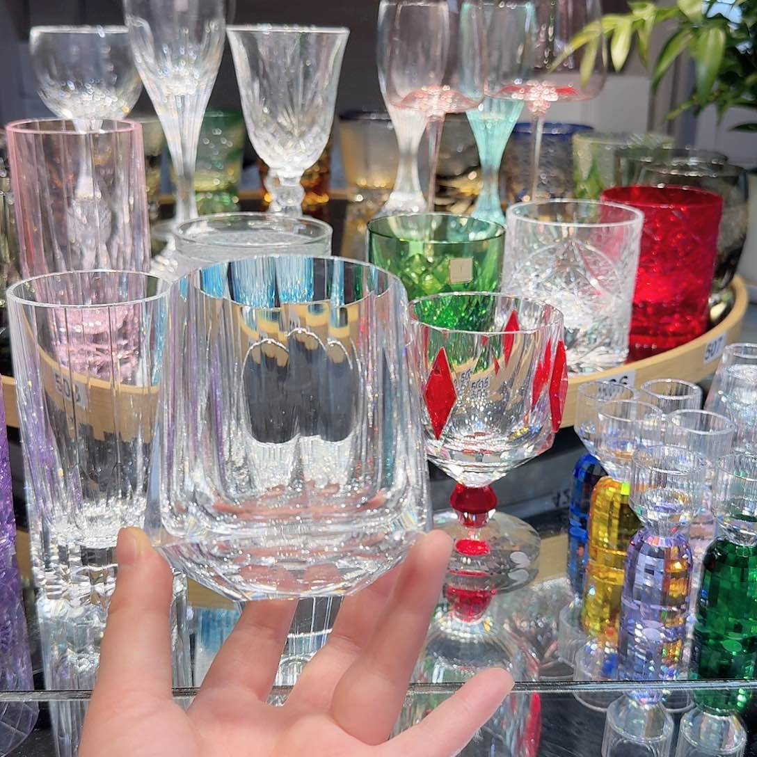 水晶玻璃无盖款晚**酒