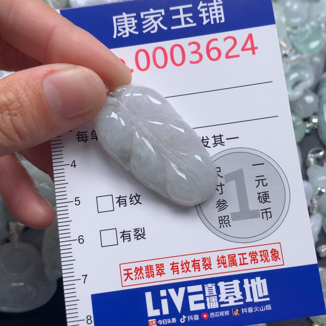 颈饰未镶嵌翡翠 