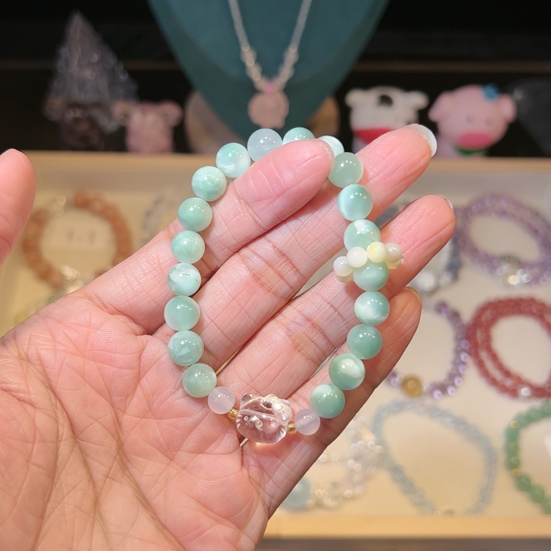 水晶手链未镶嵌绿