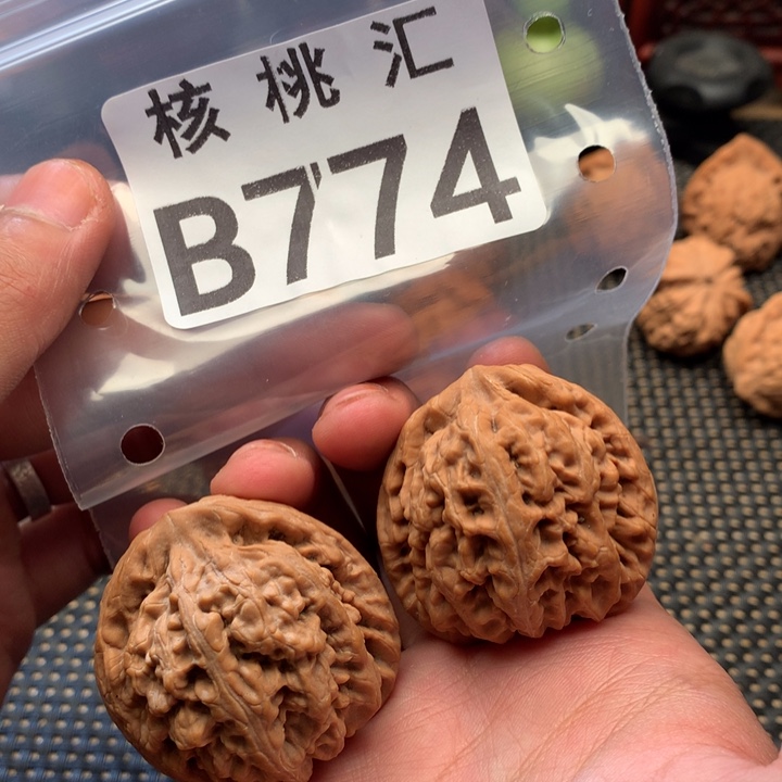 文玩核桃吊坠红锦鲤