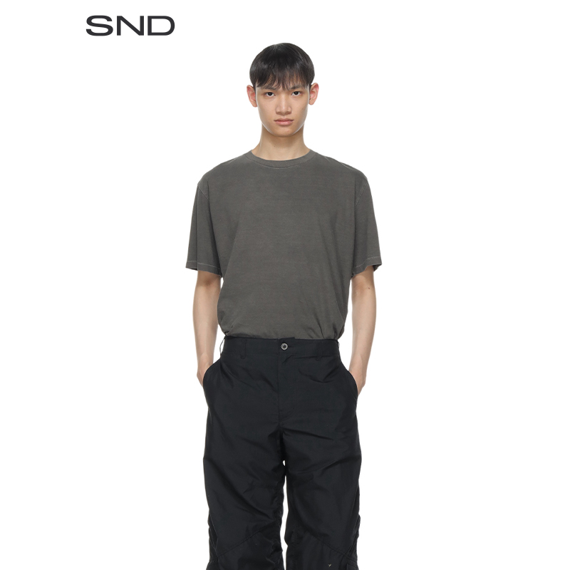 【COOR 设计师品牌】SND SS25 短袖圆领T恤 简约