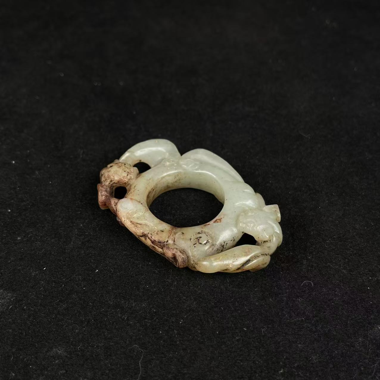 G123153/民国和田玉挂件