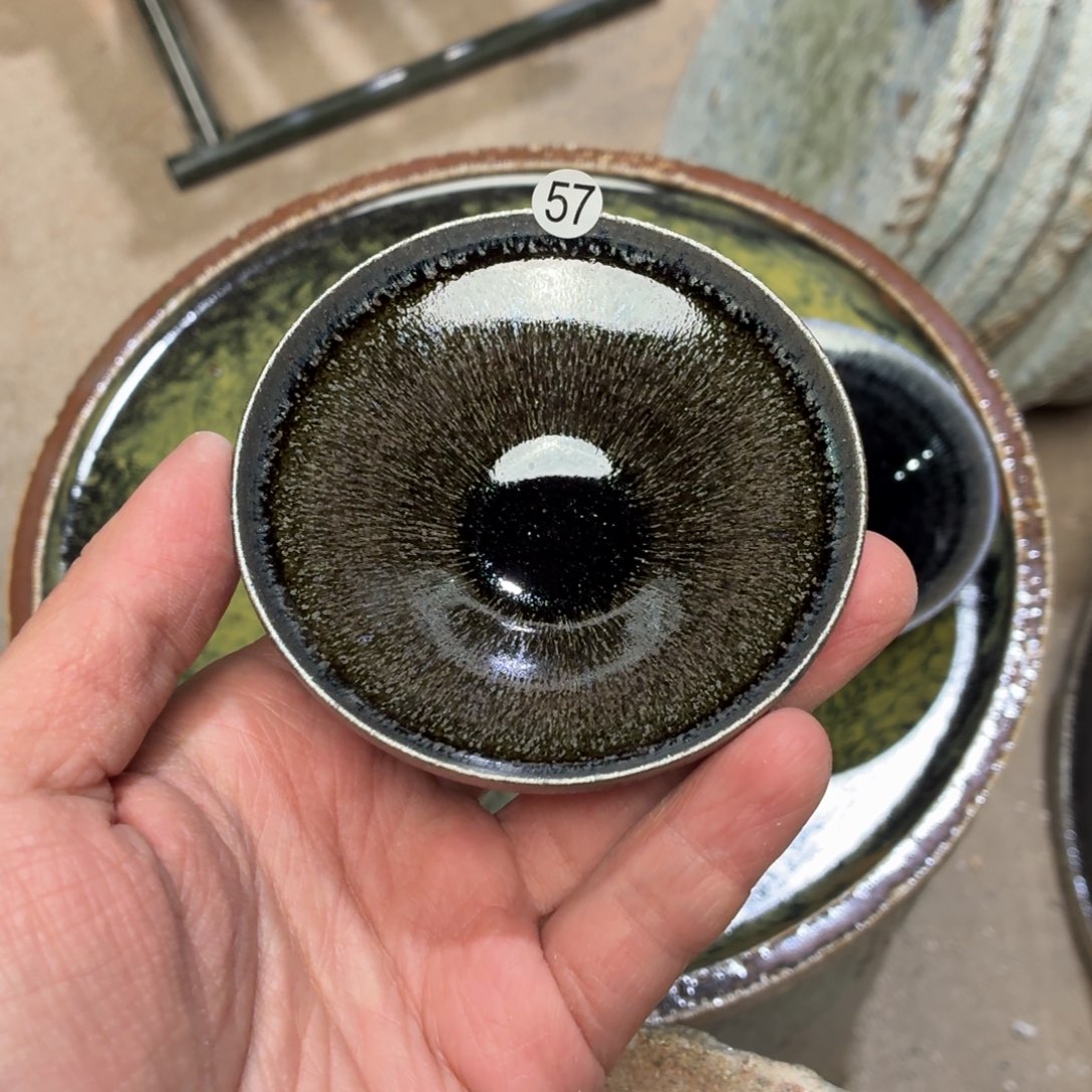 九***蛋茶盏松风渡建盏柴烧甄选