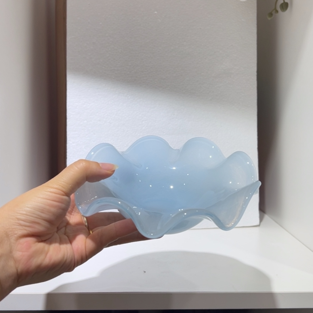 琉璃纯手工制作工艺品高6，直径18