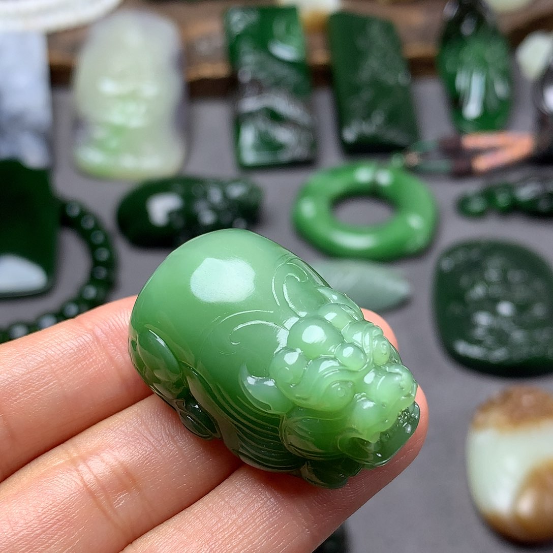 和田玉颈饰未镶嵌?*可