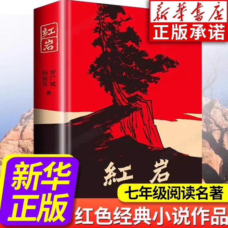 红岩 正版原著书籍 八年级课外书阅读 罗广斌杨益言 爱国主义读物