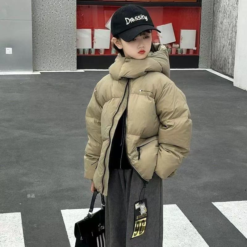 412397《现》优选韩版儿童休闲百搭时尚连帽洋气羽绒服