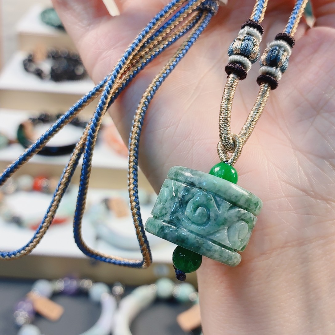 翡翠未镶嵌手链手串